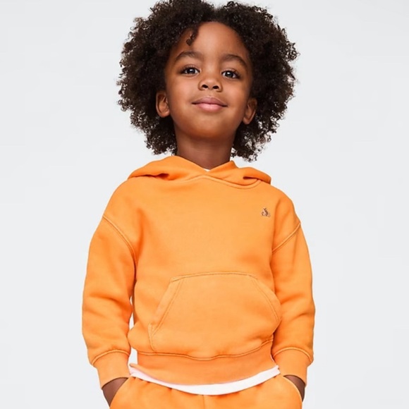 GAP Vibrant Orange Kids Hoodie - Picture 2 of 4